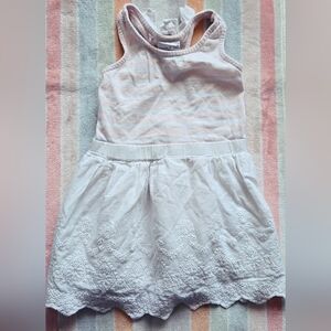 24m White and Pink Dress